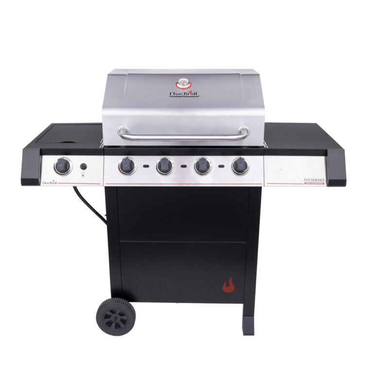 Charbroil Char Broil 4 Burner Propane Gas Grill Reviews Wayfair